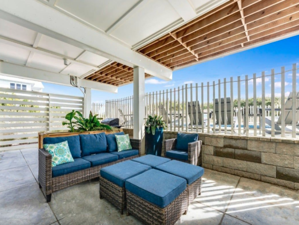 Elegant Beachfront Escape with Private Pool & Gulf Views in St. George Island Hot Tub Beach